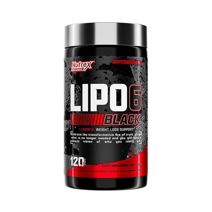 Lipo6 Black 120 capsules - Nutrex