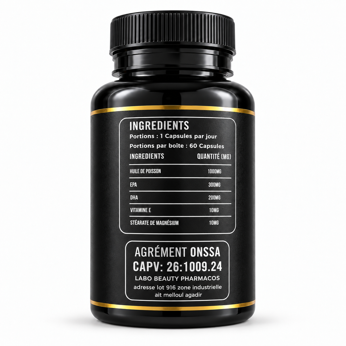 Oméga 3 1000 mg — Yona.Nutrition | 60 capsules