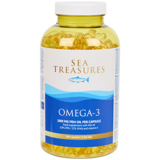 Sea Treasures Omega 3 1000 mg - 300 capsules