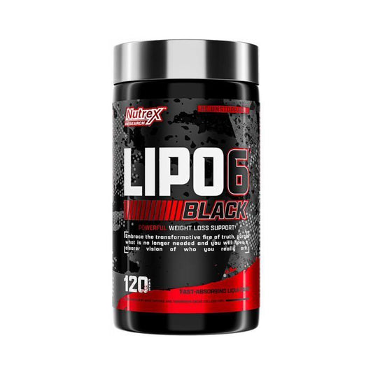 Lipo6 Black 120 capsules - Nutrex