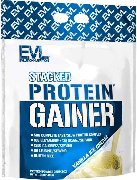 Stacked protein gainer 5.44KG - EVL Nutrition