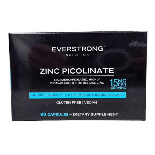Zinc Picolinate 15mg - 90 capsules - Everstrong