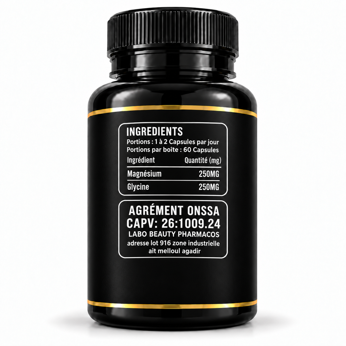 Magnesium Glycinate — Yona.Nutrition | 60 capsules