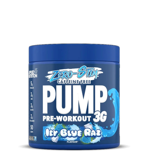 3G Pump Pre-Workout Zero-Stim 375g - Applied Nutrition