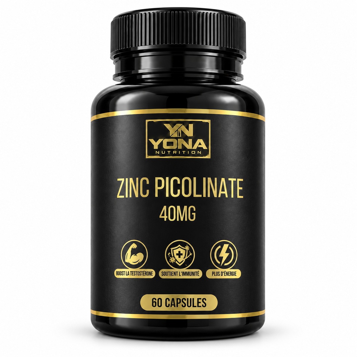 Zinc Picolinate 40 mg — Yona.Nutrition | 60 capsules