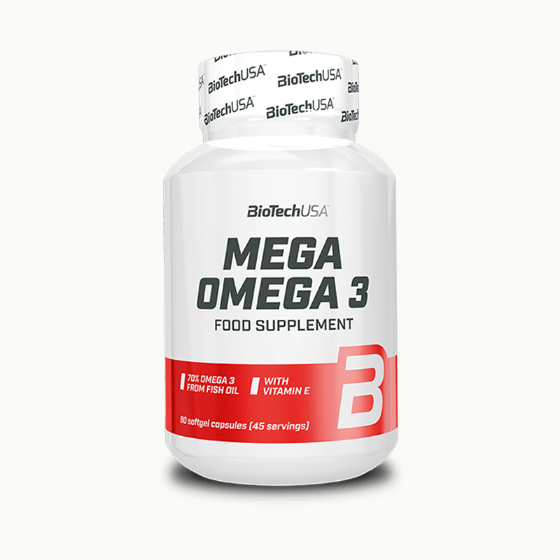 Mega Omega 3 90 capsules - BiotechUSA