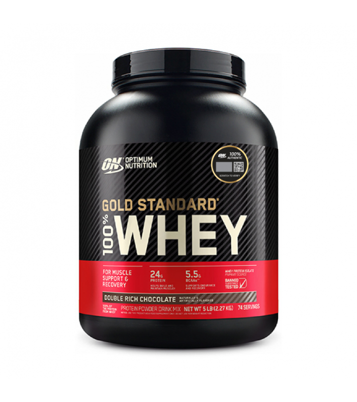 100% Whey Concentrate Gold Standard 2,27kg - Optimum Nutrition