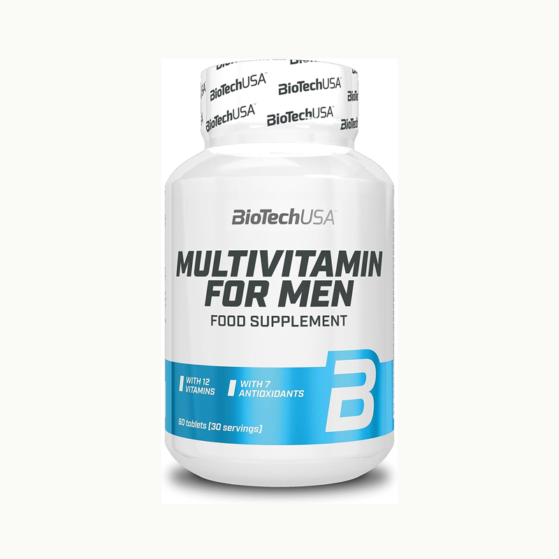 Multivitamin for Men 60 Tablets - Biotech USA